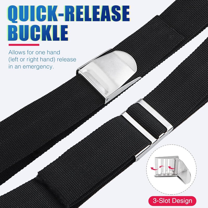 Owekfifv Scuba Weight Belt, Heavy-Duty 60" Long 2" Wide Nylon Webbing Strap Adjustable Waist Weightbelt with Quick Release Metal Buckle for Diving, Snorkeling, Freediving, Spearfishing - Image 5